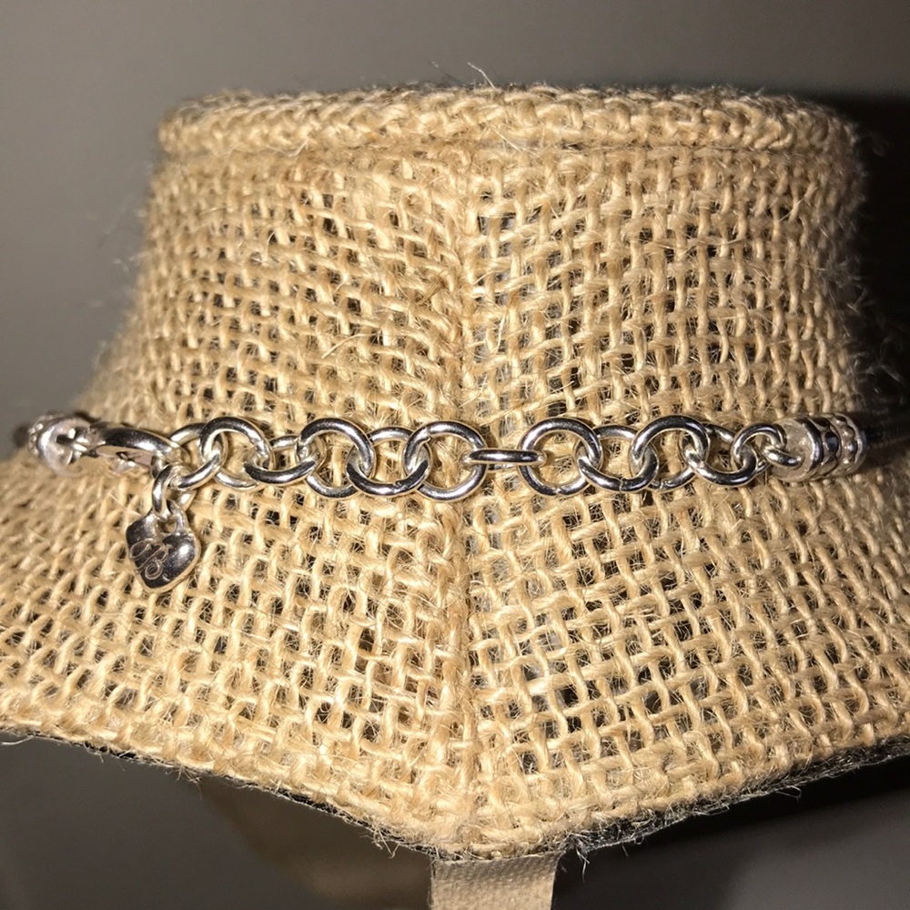 BRIGHTON TEMPLE BEAD 2 Tones Silver Gold NECKLACE - Picture 7 of 7